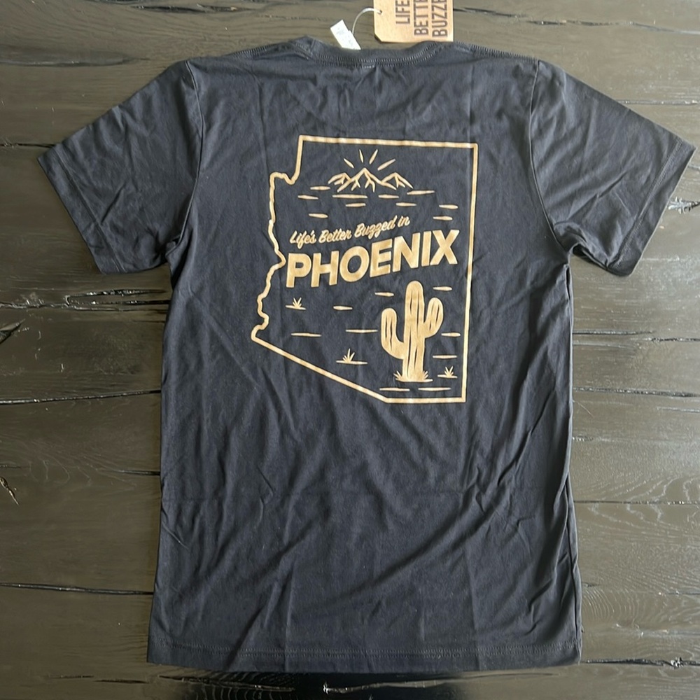 Better Buzz 🐝Coffee Roasters black life’s better buzzed Phoenix black shirt M L